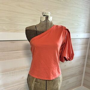 NWT Express One Shoulder Top Sz M